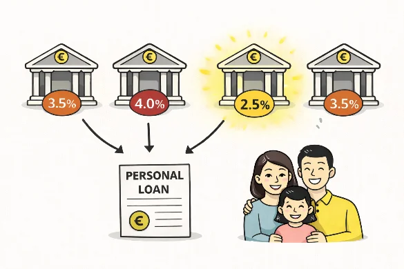 How to find the lowest loan interest rates in Germany