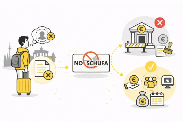 Can I get a loan in Germany with no SCHUFA record?