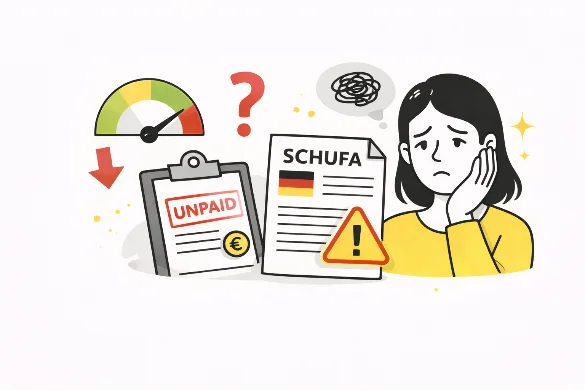 Negative SCHUFA Entries Explained in Germany