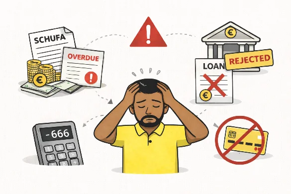 What Happens If You Take on Too Much Credit in Germany