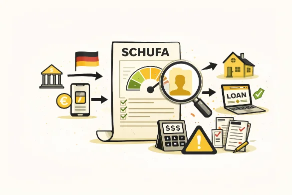 Verstehe deinen SCHUFA Bericht und verbessere deine Kredit-Chancen