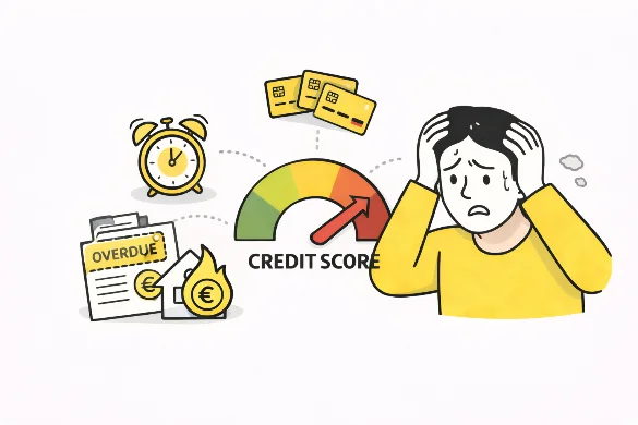 When Does Your Credit Score Drop in Germany?